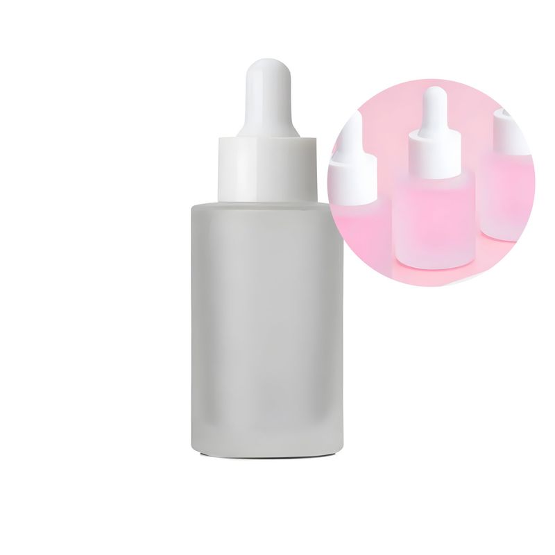 GENERICO - 24 Frascos de Vidrio Gotero Pipeta Esmerilado 30ML