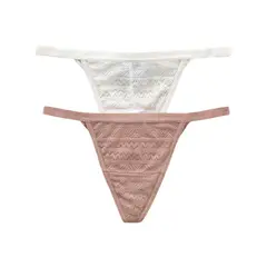 LEONISA - Pack x 2 colalesss tiro medio en encaje delicado y suave con tu piel 92059X2 Surtido