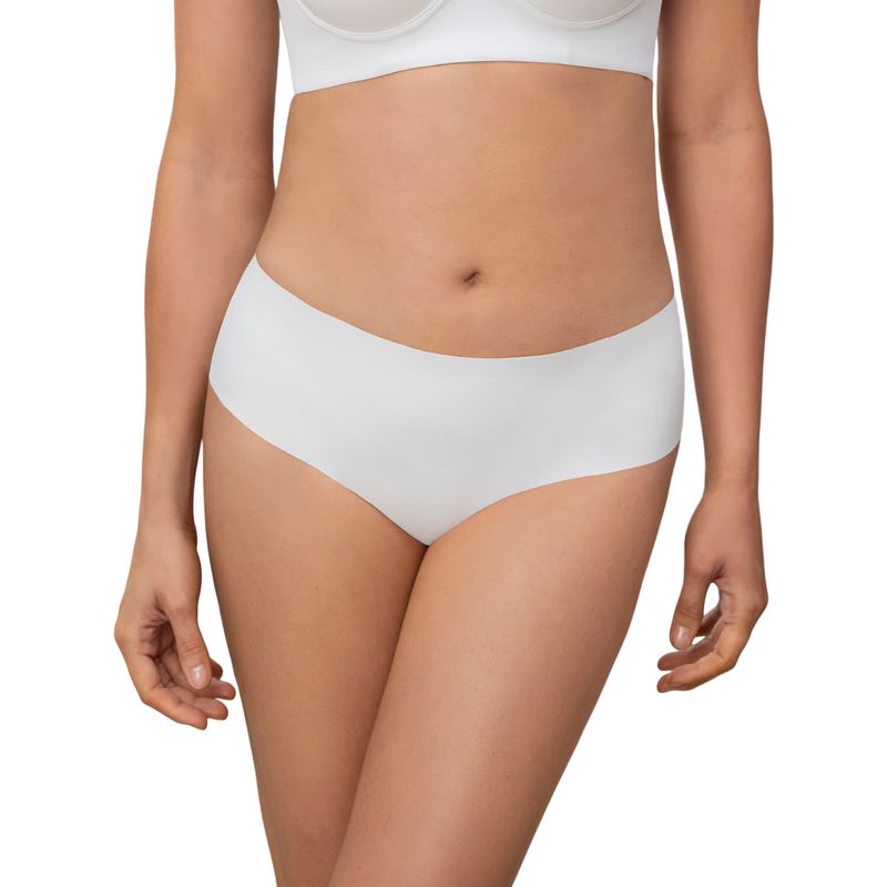 LEONISA - Pantaleta invisible tiro alto 092065 Blanco
