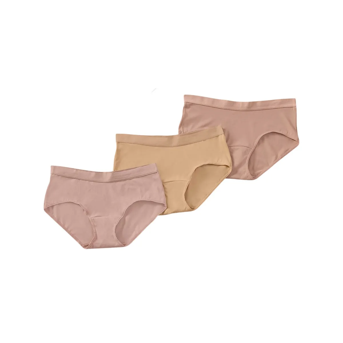 LEONISA - Leonisa Pack x 3 hípsters de buen cubrimiento 12686X3 Surtido