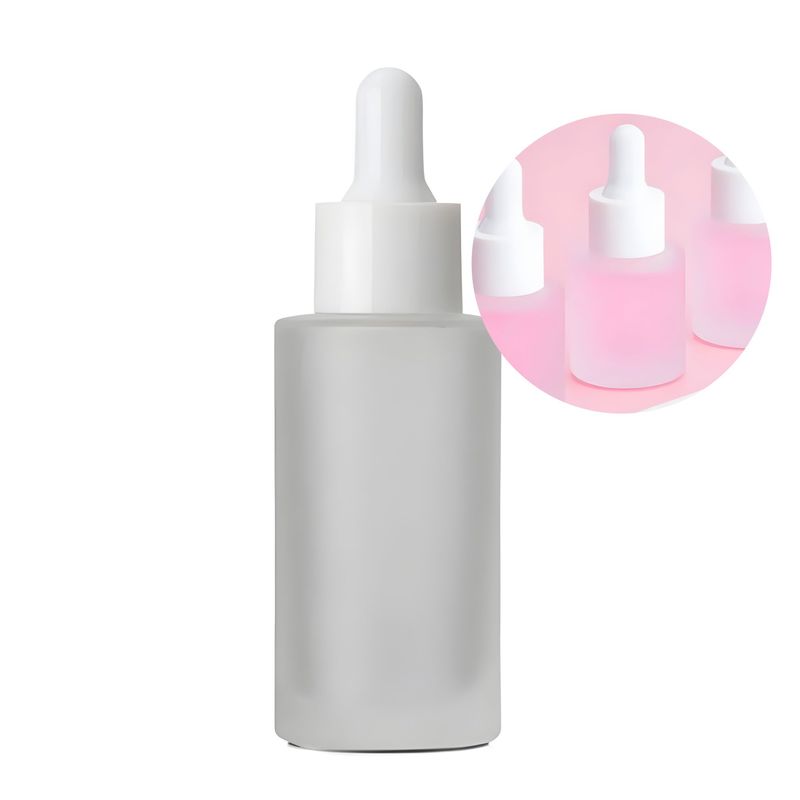 GENERICO - 24 Frascos de Vidrio Gotero Pipeta Esmerilado 40ML