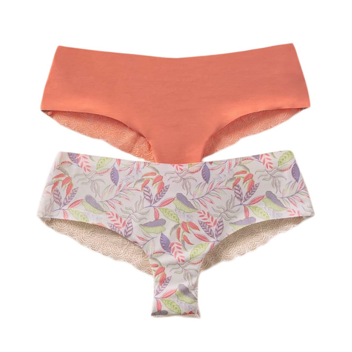 LEONISA - Leonisa Pack X 2 Calzón Pantaleta Descaderado 12946X2 Surtido