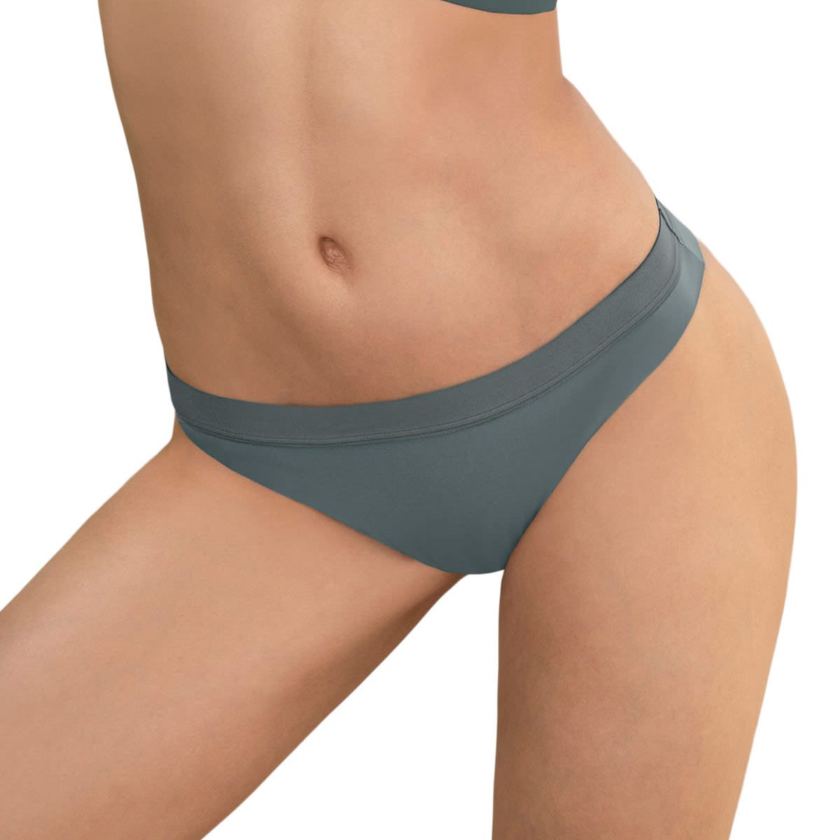 LEONISA - Calzón colaless Pura Suavidad 092033 Verde