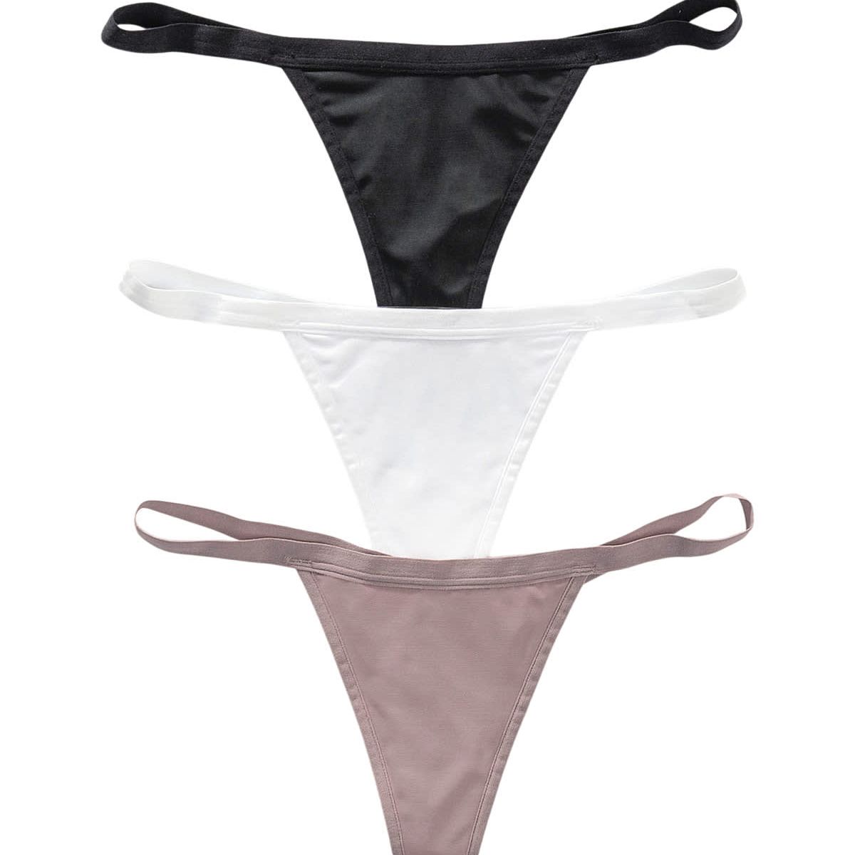 LEONISA - Pack x 3 tangas colaless de tiro bajo 12682X3 Surtido