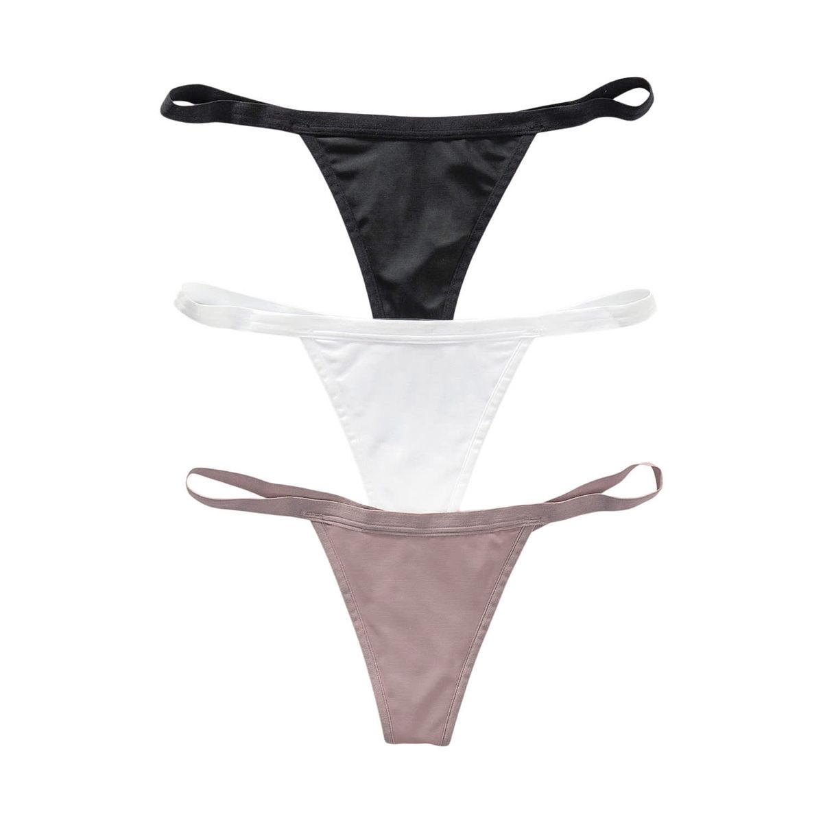 LEONISA - Pack x 3 tangas colaless de tiro bajo 12682X3 Surtido