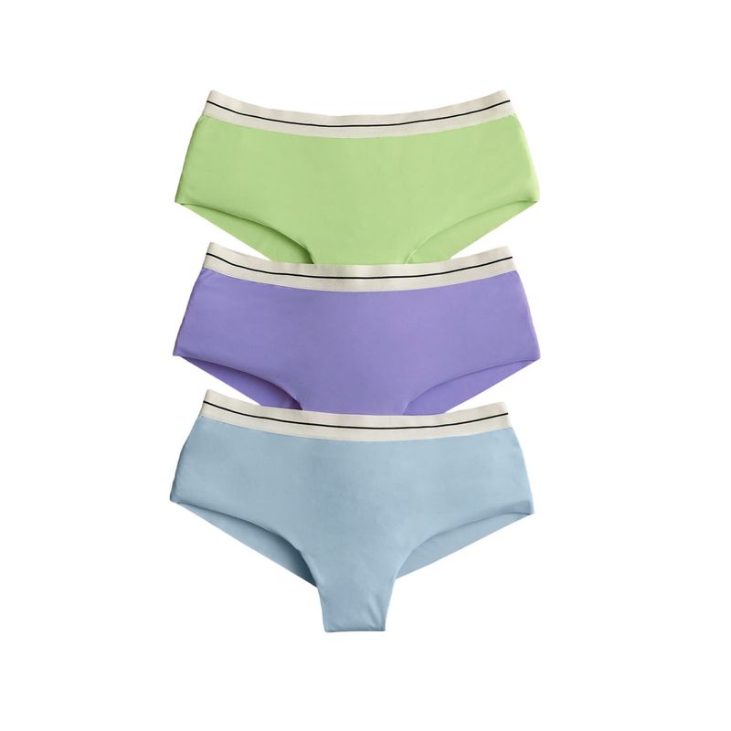 LEONISA - Pantaletas pack x 3 ultracómodos 92012X3 Surtido