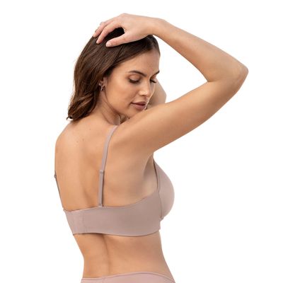 Imagen 2 del producto Sostén Ultraligero cómodo y plano en base y espalda 091148 Palo Rosa