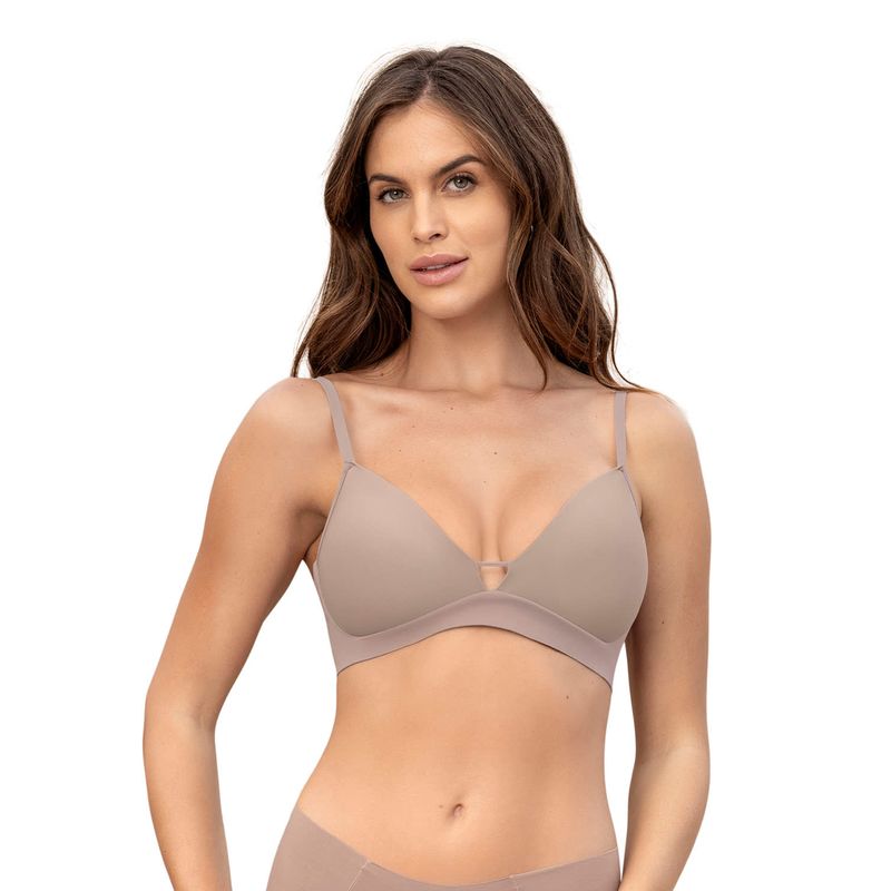 LEONISA - Sostén Ultraligero cómodo y plano en base y espalda 091148 Beige