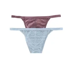 LEONISA - Pack x 2 colalesss tiro medio en encaje delicado y suave con tu piel 92059X2 Surtido