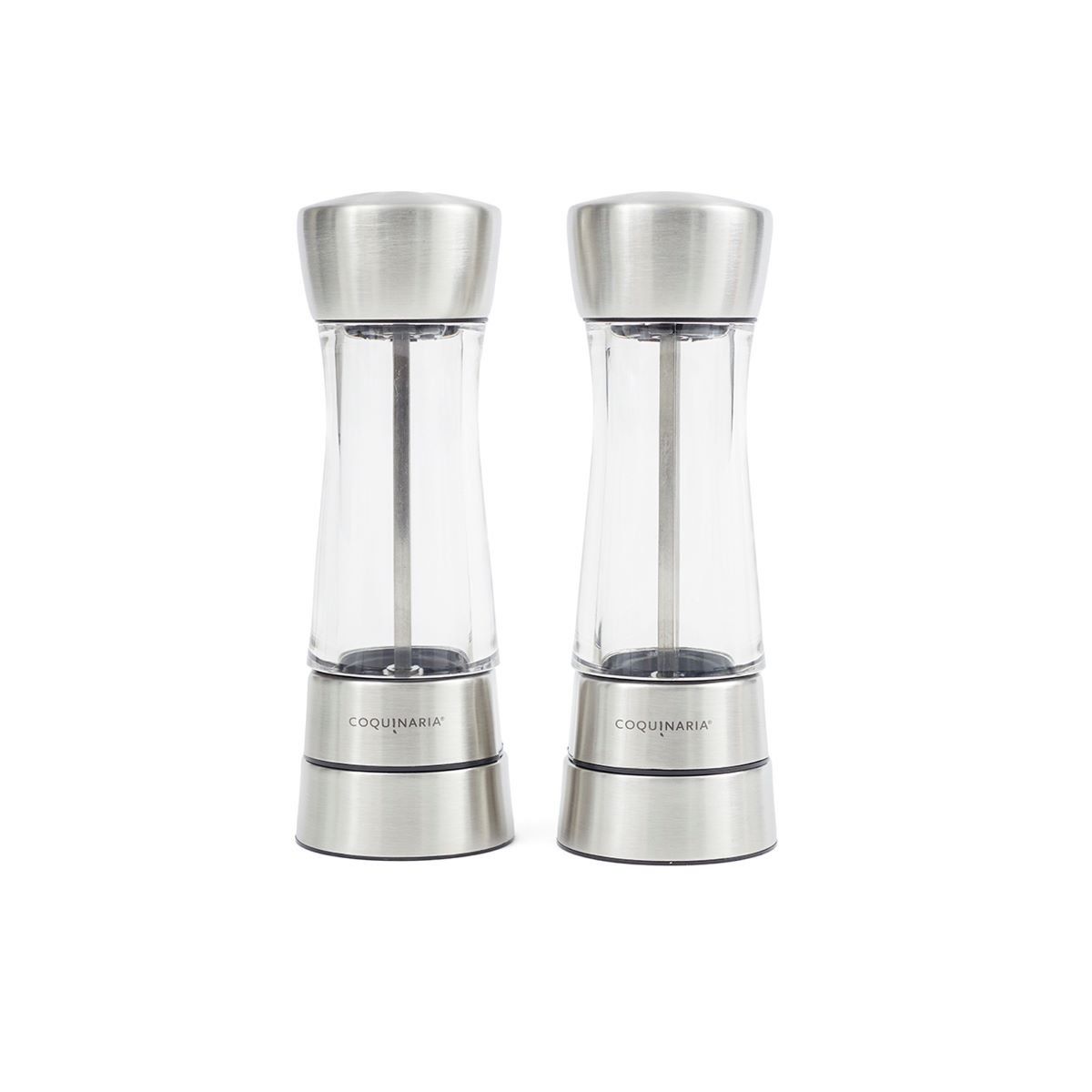 COQUINARIA - Set Molinillos Sal & Pimienta Acero inoxidable Coquinaria