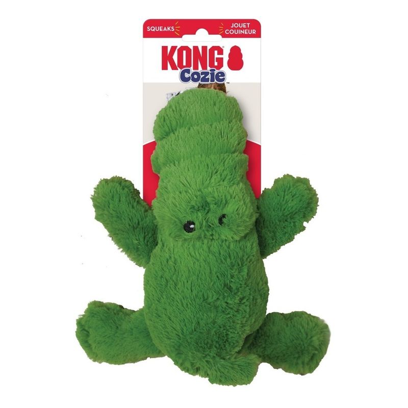 KONG - Juguete Para Perro Peluche Kong Cozie Squeaks Sonido Talla M