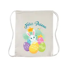 GENERICO - MORRAL CONEJO DE PASCUA PARA HUEVITOS DE CHOCOLATE