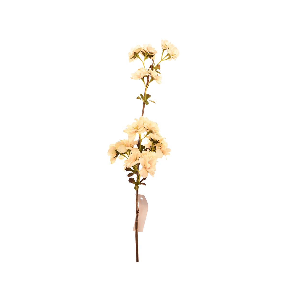 VADELL - Cerezo Artificial en Flor blanco, rama decorativa de 71 cm