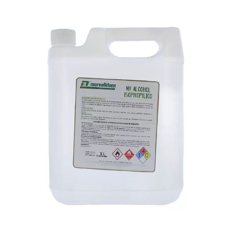 AMERICAN AIR - LIMPIADOR (FLUSH) ALCOHOL ISOPROPILICO BIDON 5 LITROS