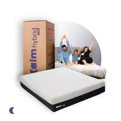 GENERICO - Colchón Calm Hybrid Core 1.5 Plazas