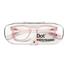 B+D - Lentes Graduados Presbicia B + D Dot Matt Pink Dioptría 250