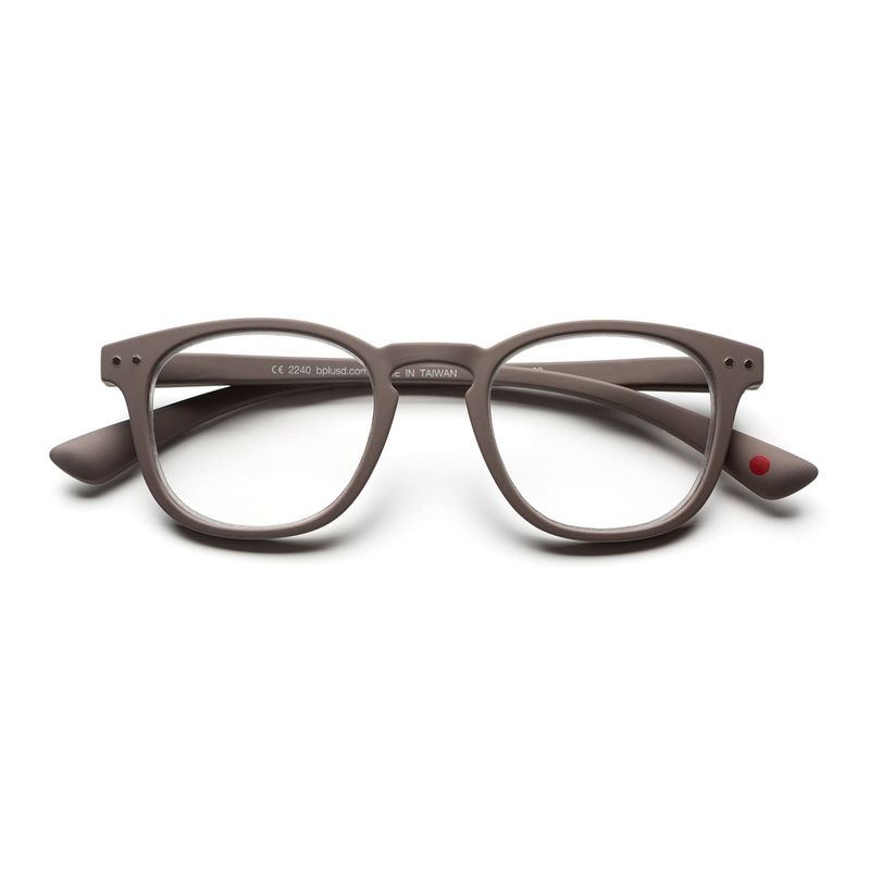 B+D - Lentes Graduados Presbicia B + D Dot Matt Grey Dioptría 200