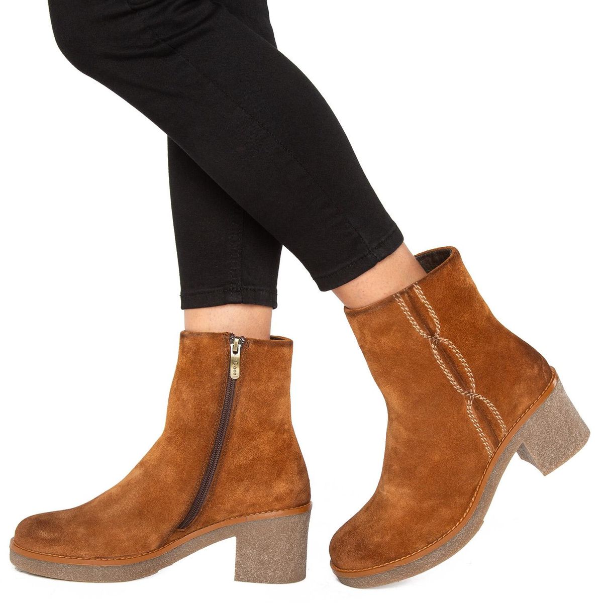 GACEL - Botin - Mujer - Meg - Gacel - Tostado