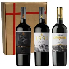 BBVINOS - 3 Vinos Colo Colo Pack Collection