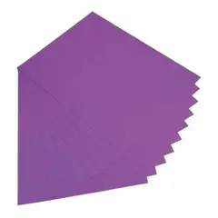 GENERICO - Papel Morado A4 80 g Lisa De 100 Hojas Manualidades