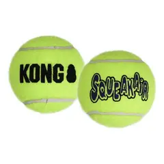 KONG - Pelota Para Perro Ball Squeak Air Talla Xs X3 Unidades