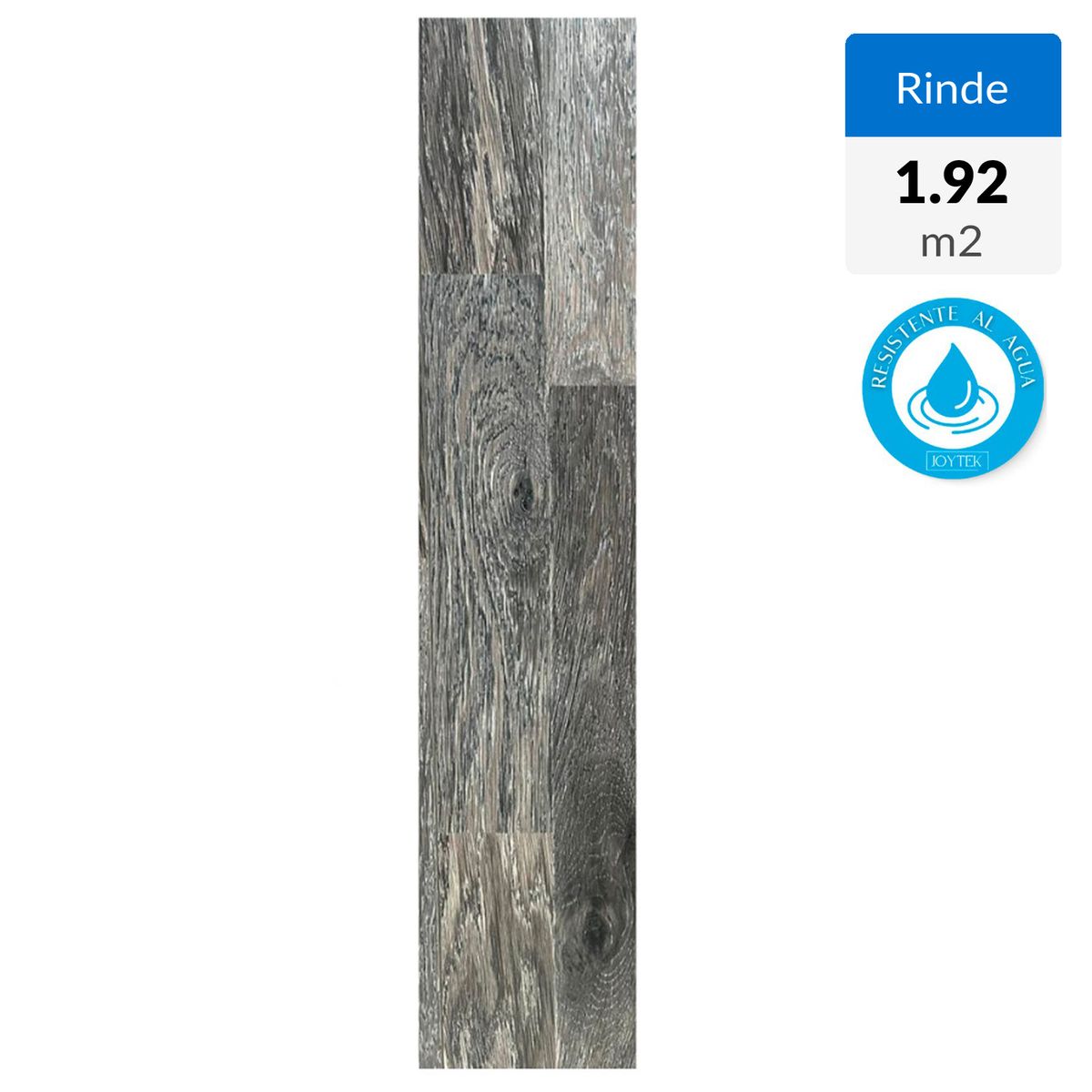 JOYTEK - Piso Flotante Biselado 8 mm Milan 121x19 cm  192 m2 1 Caja 8 Uni