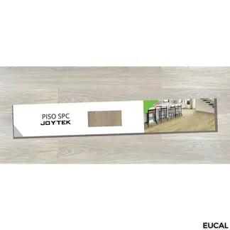 JOYTEK - Piso Vinílico SPC 5 mm Eucal 123x18 cm 225 m2 1 Caja 10 Uni