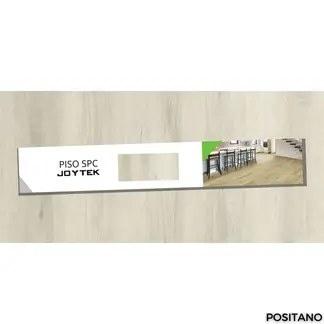 JOYTEK - Piso Vinílico SPC 5 mm Positano 123x18 cm 225 m2 1 Caja 10 Uni