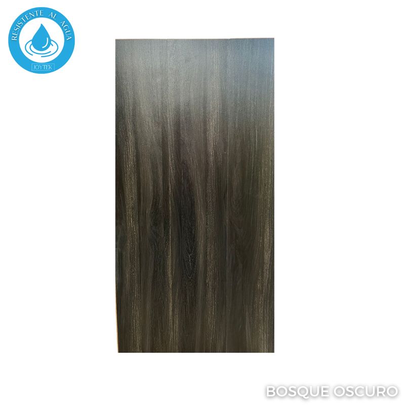 JOYTEK - Piso Flotante 8 mm Bosque Oscuro 122x20 cm  192 m2 1 Caja 8 Uni