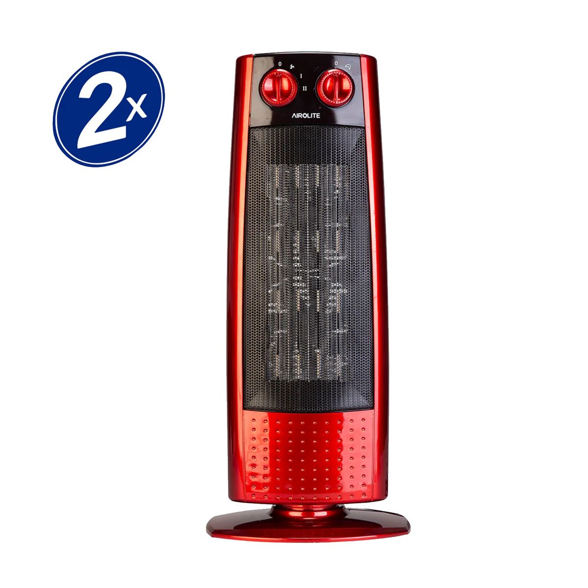 AIROLITE - PACK X 2 TERMOVENTILADOR CERAMICO HTC 2013 OSCILANTE