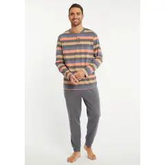 KAYSER - Pijama de Hombre Algodón 671798 - Gris