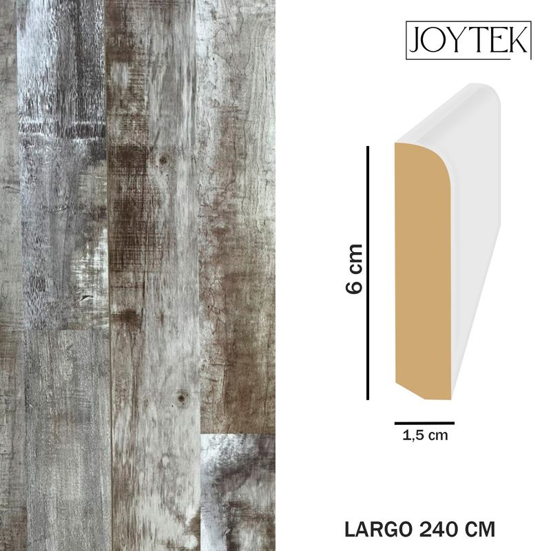 JOYTEK - Guardapolvos MDF Florencia 1 Unidad - 240 cm