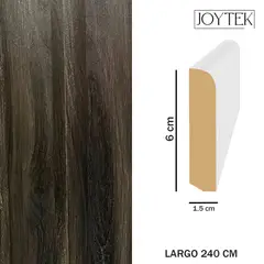 JOYTEK - Guardapolvos MDF Bosque Oscuro 1 Unidad - 240 cm