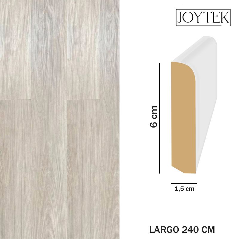 JOYTEK - Guardapolvos MDF Eucal 1 Unidad - 240 cm