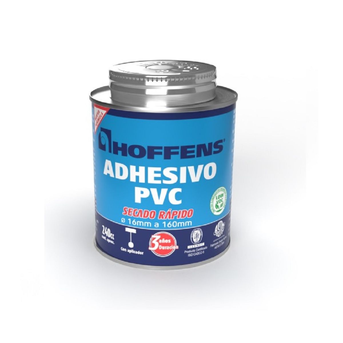 GENERICO - ADHESIVO RAPIDO PARA TUBERIAS DE PVC HOFFENS