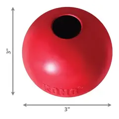 KONG - Pelota Para Perro Ball Classic Talla M L 13-30 Kg