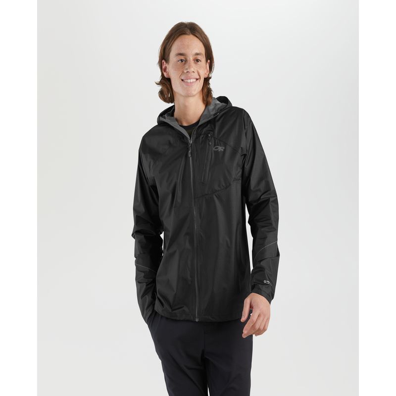 OUTDOOR RESEARCH - Chaqueta Hombre Helium Rain Negro Outdoor Research