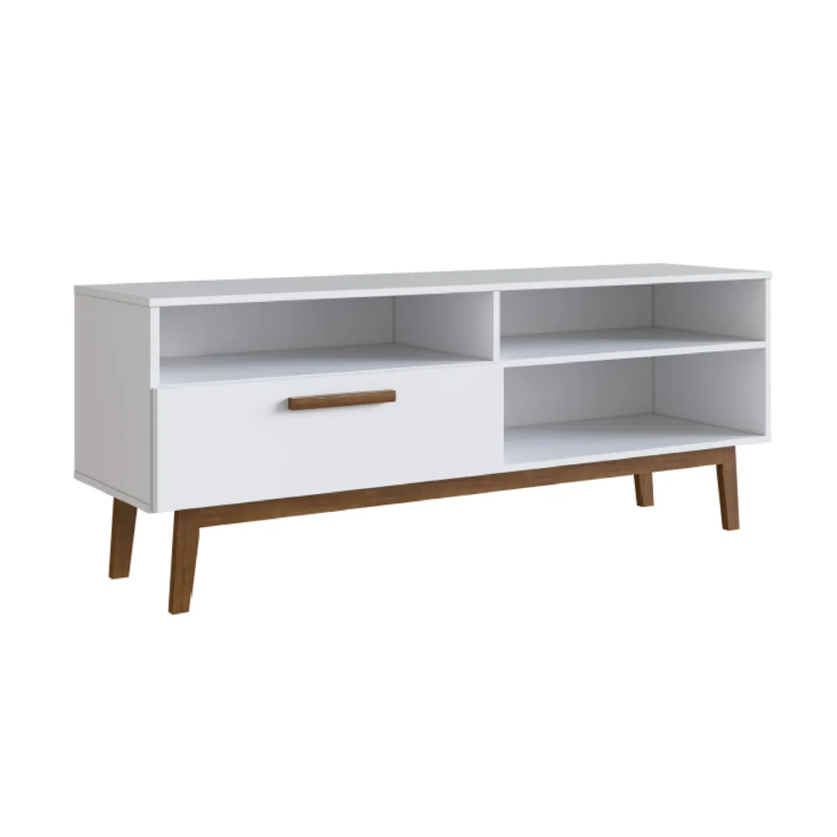 BE DESIGN - Rack Tv 55¨ Blanco Moveli