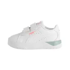 PUMA - Zapatillas Urbanas Baby Jada Classic Blancas/Verdes