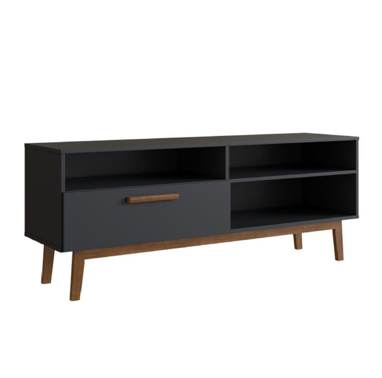 Rack Tv 55  Negro Moveli