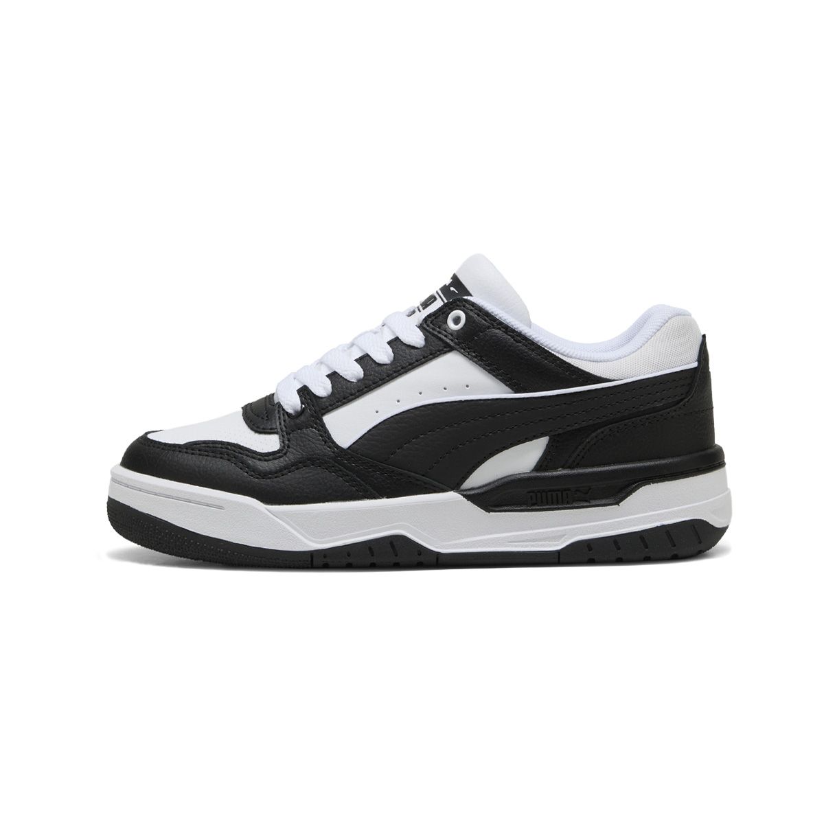 PUMA - Zapatillas Urbanas Joven Rebound Retro Puma Negro/Blanco