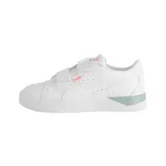 PUMA - Zapatillas Urbanas Niños Jada Classic Blancas/Verdes