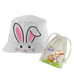 GENERICO - PACK INFANTIL CONEJITO DE PASCUA CON BOLSITA PARA HUEVITOS