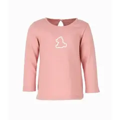 LIMONADA - Polera bebés básica palo rosa