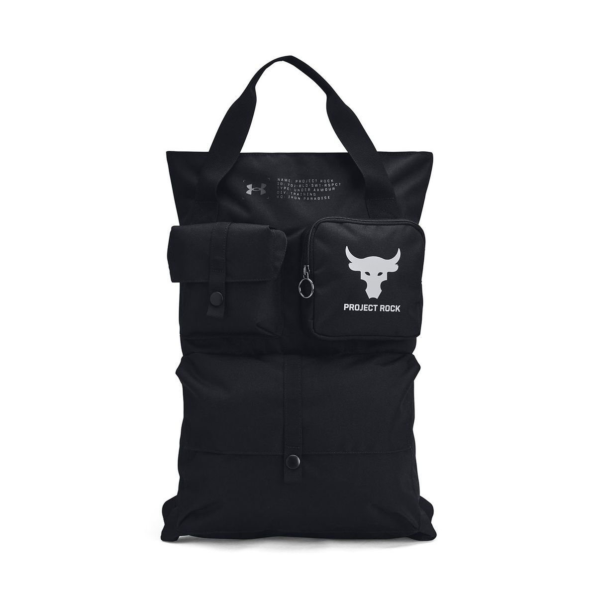 UNDER ARMOUR - Mochila Project Rock Negro Unisex UNDER ARMOUR