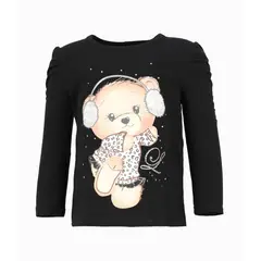 LIMONADA - Polera bebés con osito negro