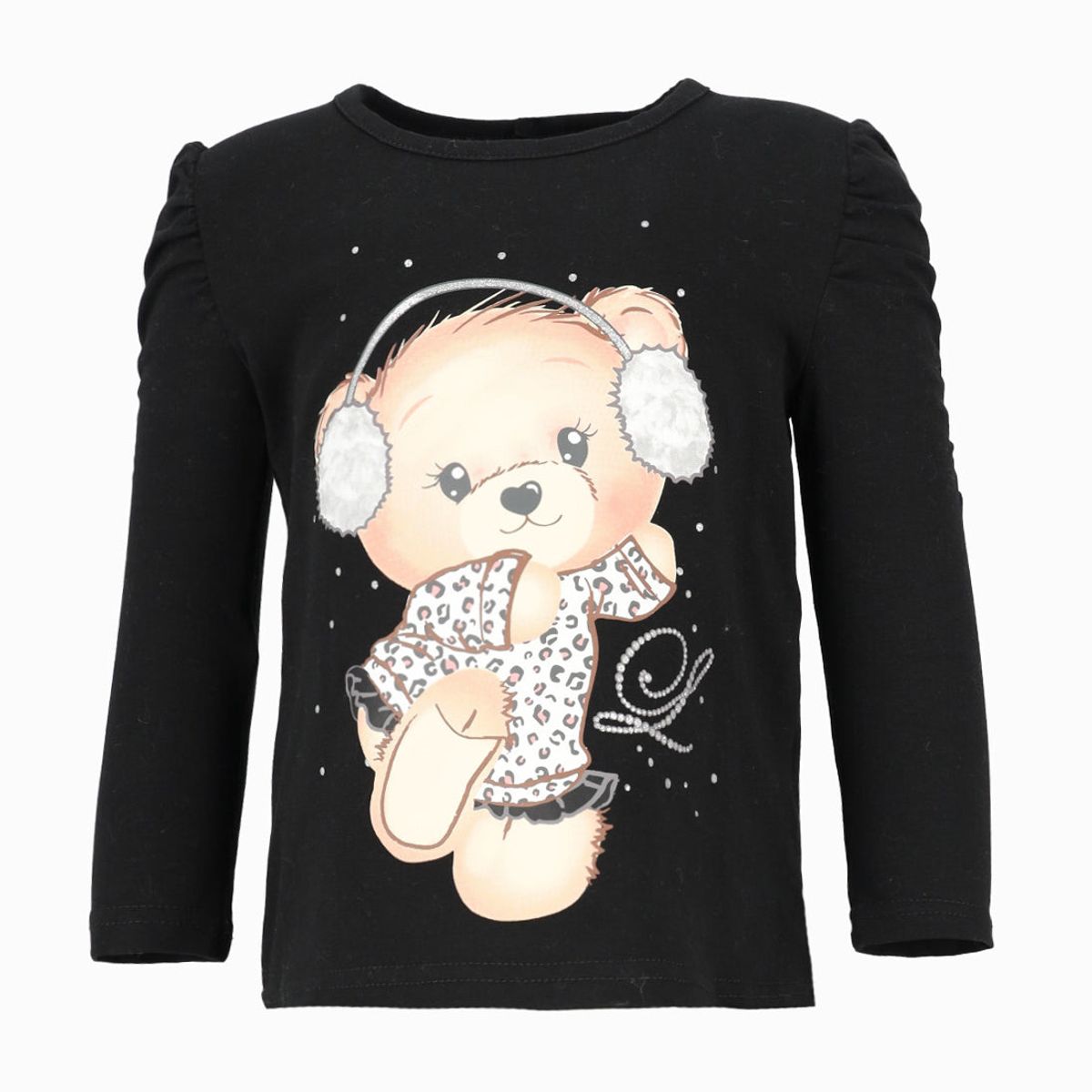 LIMONADA - Polera bebés con osito negro Limonada