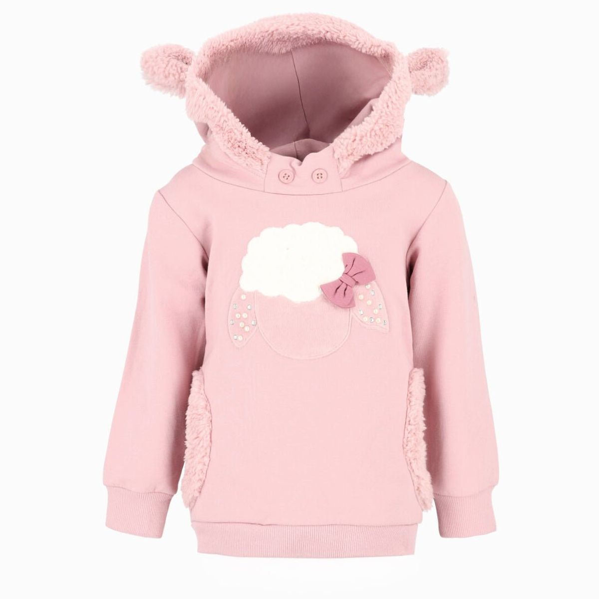 LIMONADA - Polerón bebés con oveja palo rosa Limonada