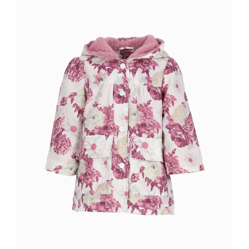 LIMONADA - Chaqueta bebé con flores blanco Limonada