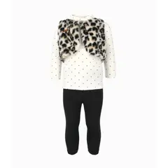 LIMONADA - Conjunto bebés con bolero negro